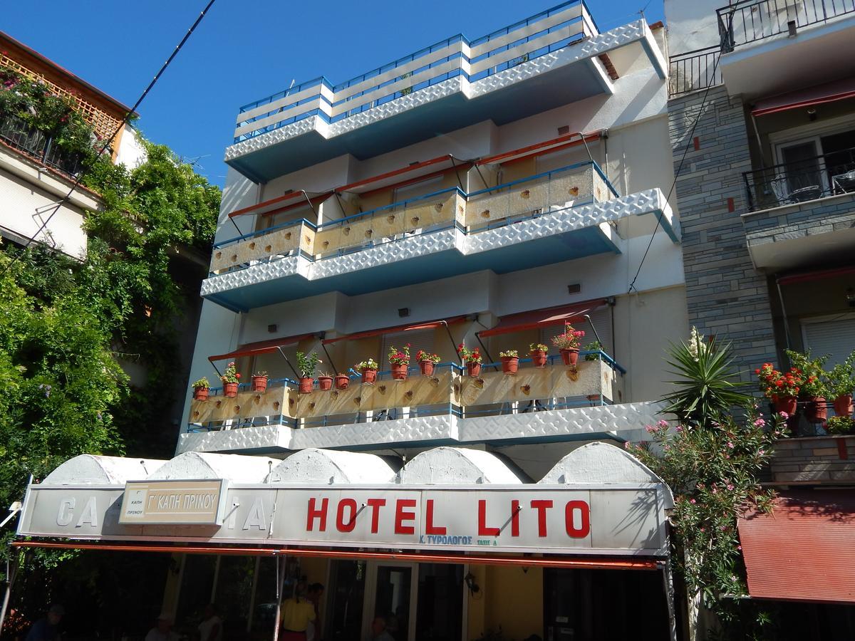 Lito Hotel Prínos Exterior foto